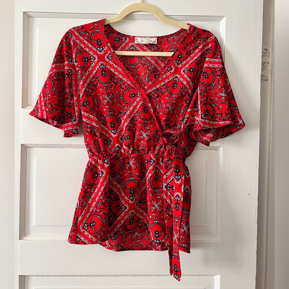 Red Blouse